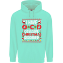Christmas OCD Funny Xmas Mens 80% Cotton Hoodie Peppermint