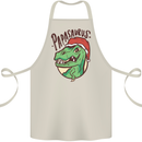 Christmas Papasaurus T-Rex Dinosaur Cotton Apron 100% Organic Natural