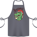 Christmas Papasaurus T-Rex Dinosaur Cotton Apron 100% Organic Steel