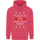 Christmas Programmer Here to Delete Cookies Childrens Kids Hoodie Heliconia