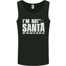 Christmas You Can Sit on My Lap Funny Mens Vest Tank Top Black
