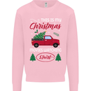 Christmas is Gaming Time Funny Gamer Mens Sweatshirt Jumper Light Pink