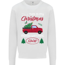 Christmas is Gaming Time Funny Gamer Mens Sweatshirt Jumper White