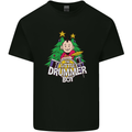 Christmas the Little Drummer Boy Funny Mens Cotton T-Shirt Tee Top Black