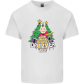 Christmas the Little Drummer Boy Funny Mens Cotton T-Shirt Tee Top White