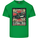 Classic Hotrod Vintage Iron Hot Rod Dragster Kids T-Shirt Childrens Irish Green