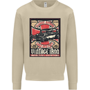 Classic Hotrod Vintage Iron Hot Rod Dragster Mens Sweatshirt Jumper Sand