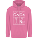 Cocaine Periodic Table Funny Drug Culture Mens 80% Cotton Hoodie Azelea