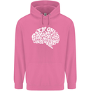 Common Sense Brain Funny Sarcasm Slogan Childrens Kids Hoodie Azalea