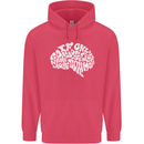 Common Sense Brain Funny Sarcasm Slogan Childrens Kids Hoodie Heliconia
