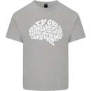 Common Sense Brain Funny Sarcasm Slogan Kids T-Shirt Childrens Sports Grey