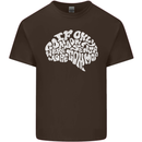 Common Sense Brain Funny Sarcasm Slogan Mens Cotton T-Shirt Tee Top Dark Chocolate