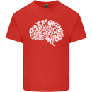 Common Sense Brain Funny Sarcasm Slogan Mens Cotton T-Shirt Tee Top Red