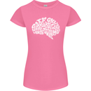 Common Sense Brain Funny Sarcasm Slogan Womens Petite Cut T-Shirt Azalea