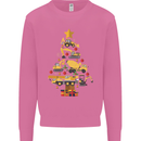 Construction Christmas Tree Digger Lorry Crane Mens Sweatshirt Jumper Azalea