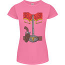 Cowboy Fancy Dress Costume Outfit Stag Do Womens Petite Cut T-Shirt Azalea