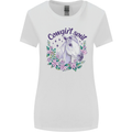 Cowgirl Soul Equestrian Horse Womens Wider Cut T-Shirt White