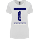 Crayon Fancy Dress Outfit Costume Funny Womens Wider Cut T-Shirt White