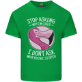 Crazy Stupid Funny Sarcastic Slogan Sarcasm Mens Cotton T-Shirt Tee Top Irish Green