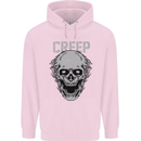 Creep Human Skull Gothic Rock Music Metal Childrens Kids Hoodie Light Pink