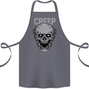 Creep Human Skull Gothic Rock Music Metal Cotton Apron 100% Organic Steel