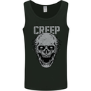 Creep Human Skull Gothic Rock Music Metal Mens Vest Tank Top Black