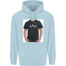 Cricket Pulse Childrens Kids Hoodie Light Blue