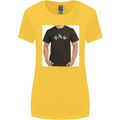 Cricket Pulse Womens Wider Cut T-Shirt Yellow