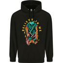 Cthulhu Believe in Me Octopus Kraken Skull Childrens Kids Hoodie Black