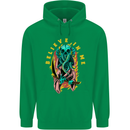Cthulhu Believe in Me Octopus Kraken Skull Childrens Kids Hoodie Irish Green
