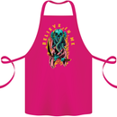 Cthulhu Believe in Me Octopus Kraken Skull Cotton Apron 100% Organic Pink