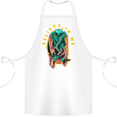 Cthulhu Believe in Me Octopus Kraken Skull Cotton Apron 100% Organic White