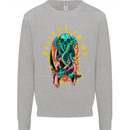Cthulhu Believe in Me Octopus Kraken Skull Kids Sweatshirt Jumper Sports Grey