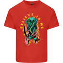 Cthulhu Believe in Me Octopus Kraken Skull Kids T-Shirt Childrens Red