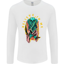 Cthulhu Believe in Me Octopus Kraken Skull Mens Long Sleeve T-Shirt White