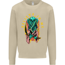 Cthulhu Believe in Me Octopus Kraken Skull Mens Sweatshirt Jumper Sand