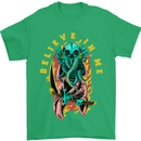 Cthulhu Believe in Me Octopus Kraken Skull Mens T-Shirt Cotton Gildan Irish Green