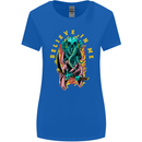 Cthulhu Believe in Me Octopus Kraken Skull Womens Wider Cut T-Shirt Royal Blue