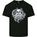 Cthulhu Skull Mens Cotton T-Shirt Tee Top Black
