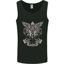 Cure the Infektion Skull Motorbike Biker Mens Vest Tank Top Black