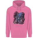 Cyberpunk Cthulhu Kraken Octopus Childrens Kids Hoodie Azalea