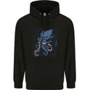 Cyberpunk Cthulhu Kraken Octopus Childrens Kids Hoodie Black