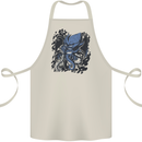 Cyberpunk Cthulhu Kraken Octopus Cotton Apron 100% Organic Natural