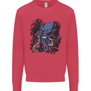 Cyberpunk Cthulhu Kraken Octopus Kids Sweatshirt Jumper Heliconia