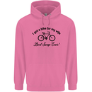 Cycling A Bike for My Wife Cyclist Funny Mens 80% Cotton Hoodie Azelea