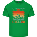 Cycling Day Funny Cyclist Bicycle MTB Bike Mens Cotton T-Shirt Tee Top Irish Green