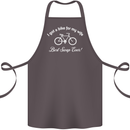 Cycling I Got a Bike for My Wife Cyclist Cotton Apron 100% Organic Dark Grey