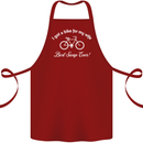 Cycling I Got a Bike for My Wife Cyclist Cotton Apron 100% Organic Maroon
