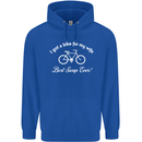 Cycling I Got a Bike for My Wife Cyclist Mens 80% Cotton Hoodie Royal Blue