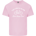 Cycling I Got a Bike for My Wife Cyclist Mens Cotton T-Shirt Tee Top Light Pink